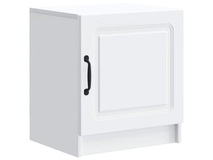 Table de chevet - cabinet de chevet - table de nuit blanc 43 x 34,5 x 47 cm bois d'ingénierie