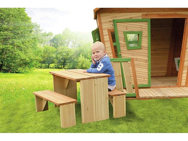  Axi table et bancs pour pique-nique zidzed xl A030.043.00 - Conforama C