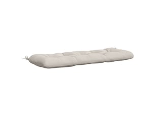 Coussin de banc, coussin d'assise, coussin de canapé vianen 100 % polyester blanc 100 x 40 x 12 cm cf53954