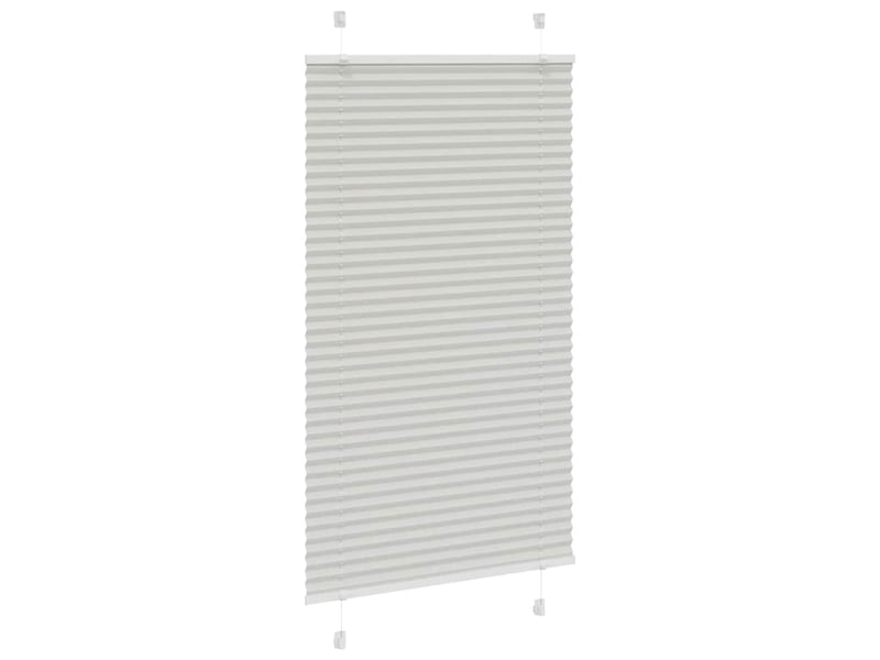  Store plissé, store de fenêtre gris clair 80x150 cm largeur du tissu 79,4 cm cf46905  - Conforama C