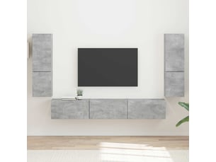 Meuble tv coloris gris 30 cm <strong></strong>  <strong></strong>
