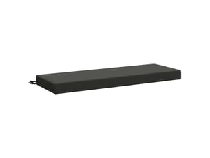 Coussin de banc, coussin d'assise, coussin de canapé soest 100 % polyester anthracite cf52980