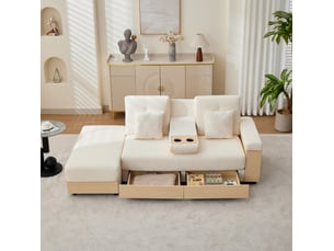 Deplimousse  3 places <strong>DESVIAE</strong> <strong></strong> beige