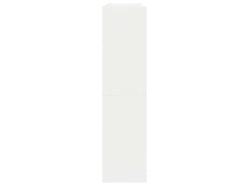  Meuble à chaussures, étagère à chaussures blanc 80x25x62 cm bois d'ingénierie  - Conforama E