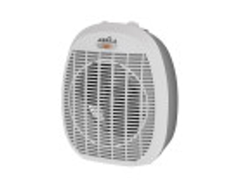  Thermoventilateur électrique ABRILA Sudan 2000 W blanc et gris, 2 puissances, 3 fonctions, thermostat réglable et protection surchauffe 229722001 - Conforama B