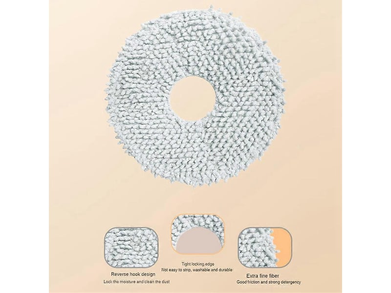  33pcs accessories kit for robot vacuum s10+ s10 plus b105 main side brush hepa filter mop rag cloth parts  - Conforama E