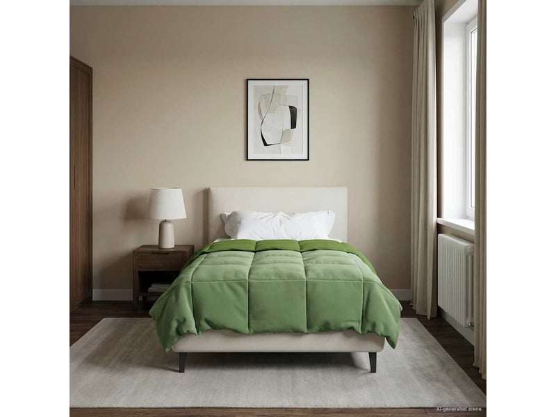  Duvet d'hiver - couette 140 x 220 cm hiver - couette microfibre (100% polyester)  - Conforama B