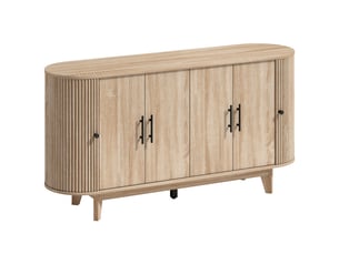 Buffet 6 porte(s)   <strong></strong> <strong></strong> - 147 cm coloris naturel 