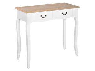 Console 2 tiroir(s)  coloris blanc <strong></strong> <strong></strong>