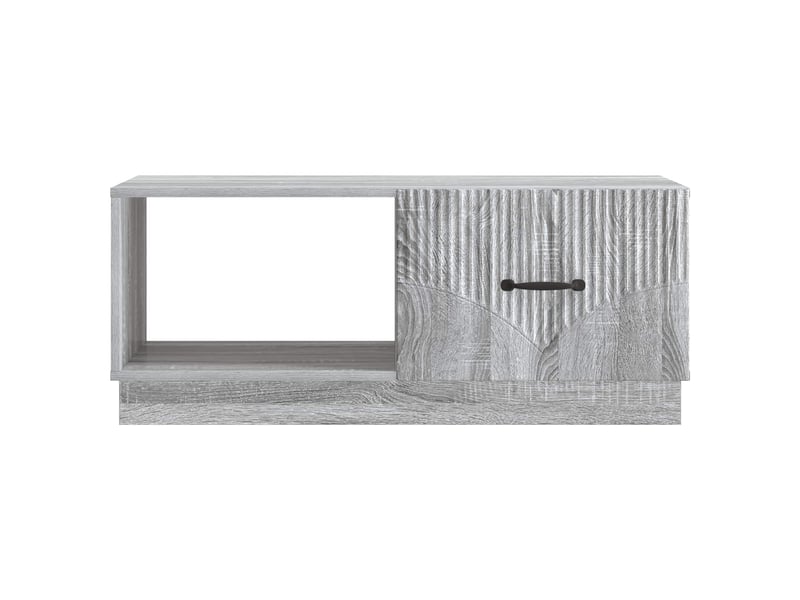  Table basse - table de salon - table à thé sonoma gris 90 x 50 x 37 cm bois d'ingénierie  - Conforama E