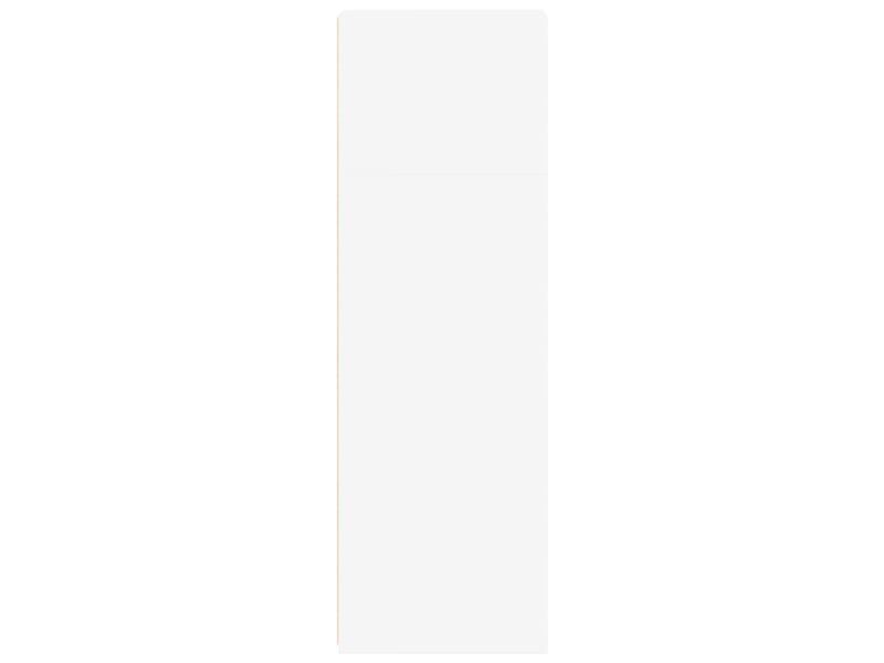  Buffet - bahut - meuble de rangement blanc 30x41x124 cm bois d'ingénierie  - Conforama E