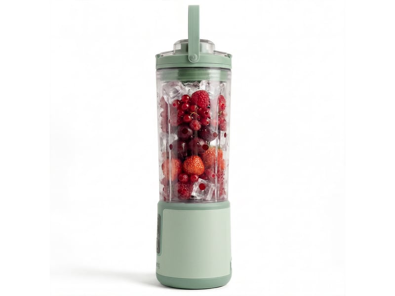  H.koenig mooth18 - mini blender portable sur batterie vert pastel  - Conforama C