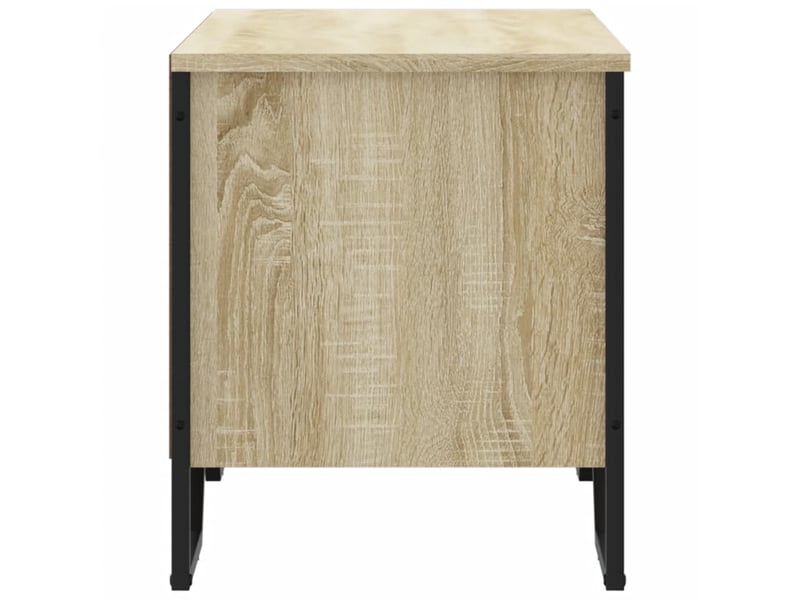  Meuble à chaussure, armoire à chaussures chêne sonoma 90x38x45,5 cm  - Conforama E