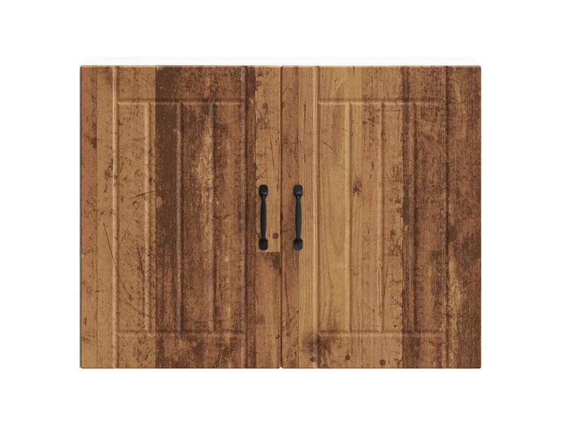  Meuble de rangement, armoire murale de cuisine lucca vieux bois bois ingénierie shl1895  - Conforama D