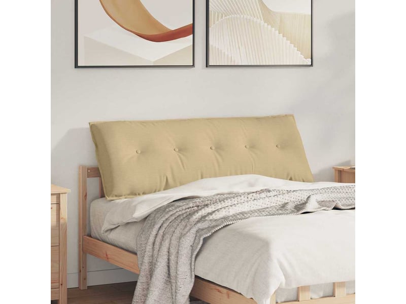  Coussin de dos, coussin de dossier vert gris 140 x 50 cm tissu en velours côtelé cf55101  - Conforama B