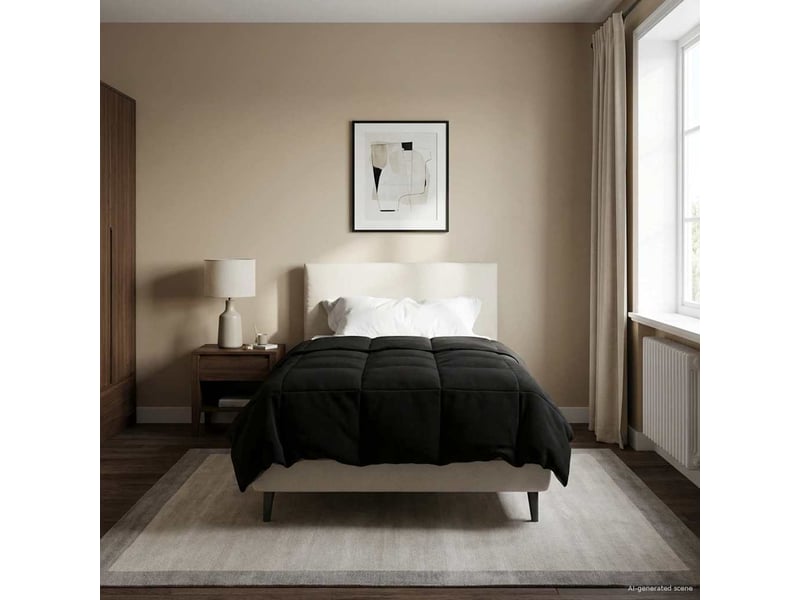  Duvet d'hiver - couette 155 x 220 cm hiver - couette microfibre (100% polyester)  - Conforama B