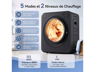 Seche linge - Evacuation 2.5 kg largeur 48 cm