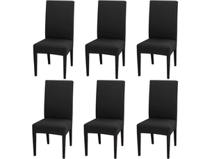 Ensemble de housses de chaises élastiques, lavables et amovibles, convenant aux restaurants, aux mariages modernes, aux hôtels et autres occasions n, multicolore
