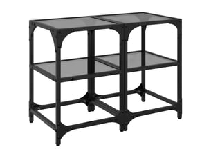 Table basse rectangulaire coloris noir  