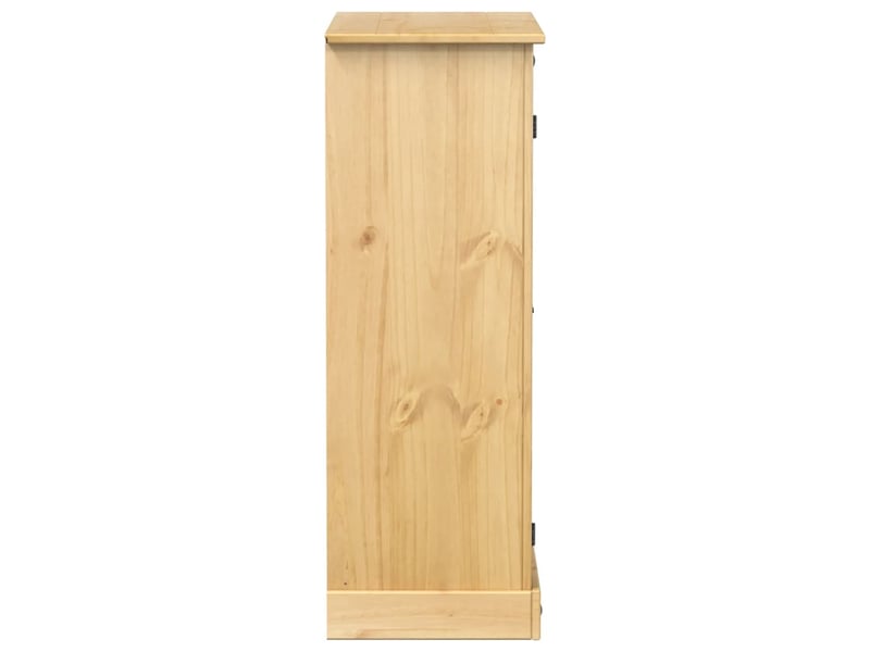  Meuble à chaussure, armoire à chaussures corona 86x38,5x108 cm bois de pin massif  - Conforama E