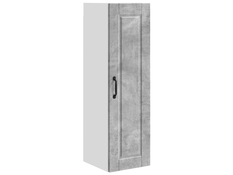 Meuble mural de cuisine, armoire de cuisine gris béton 30x31x100cm shl7938 - Conforama A