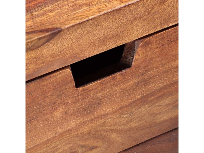  Table de chevet - cabinet de chevet - table de nuit 40x30x50 cm bois massif  - Conforama E
