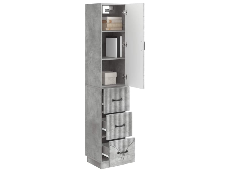  Ensemble de meubles 2 pcs, rangement de salon 33 x 34,5 x 87 cm bois d'ingénierie shl9390  - Conforama C