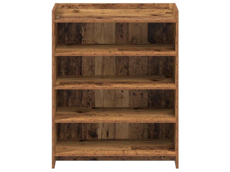  Meuble à chaussure, cabinet à chaussures bois ancien 73,5x36x92 cm  - Conforama D