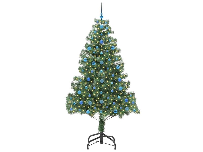  Sapin de noël, arbre de noël vert 210 cm pvc shl9868  - Conforama C