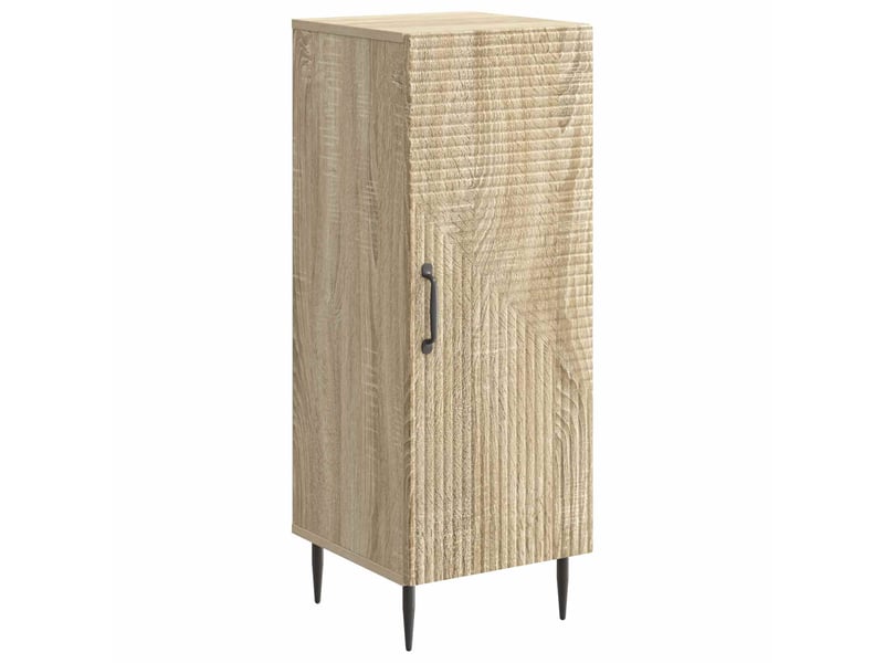 Buffet - bahut - meuble de rangement chêne sonoma 33 x 34,5 x 89,5 cm bois d'ingénierie - Conforama A