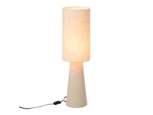 Lampe à poser effet lin tona 73cm beige