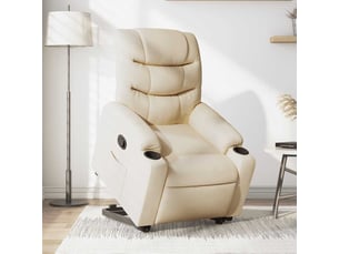 Fauteuil fixe <strong></strong> Tissu beige