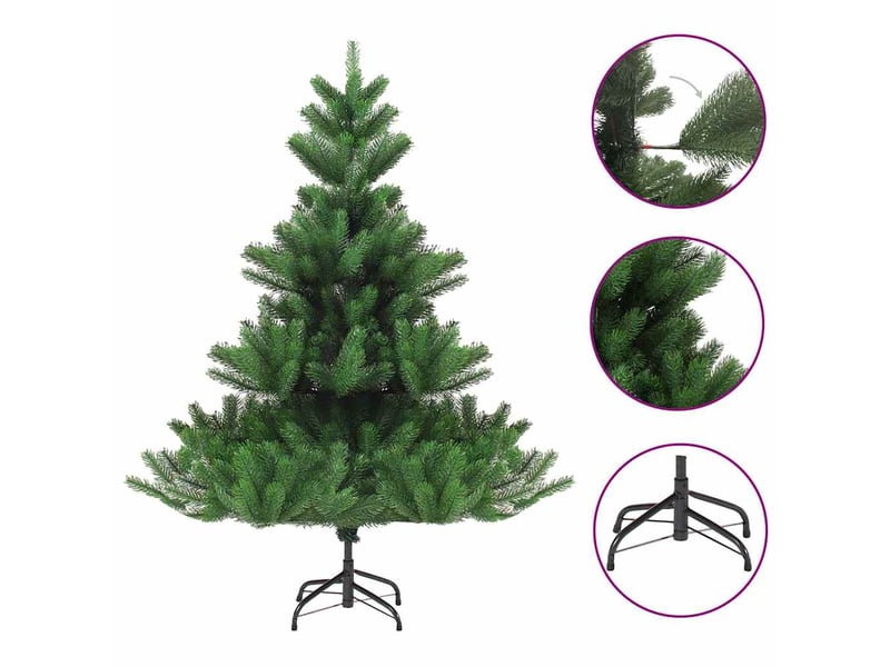  Sapin de noël artificiel, arbre de noël nordmann vert 180 cm  - Conforama B