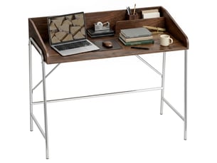 Bureau    coloris bois foncé