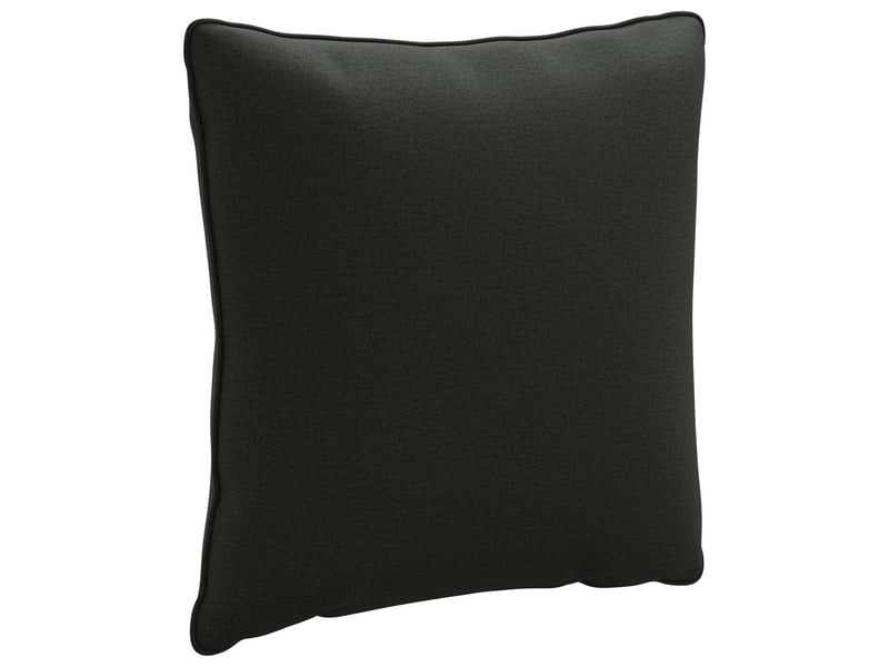 Coussin de dos, coussin de dossier 1 pièce putten 100 % polyester noir cf54419 - Conforama A