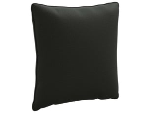 Coussin de dos, coussin de dossier 1 pièce putten 100 % polyester noir cf54419