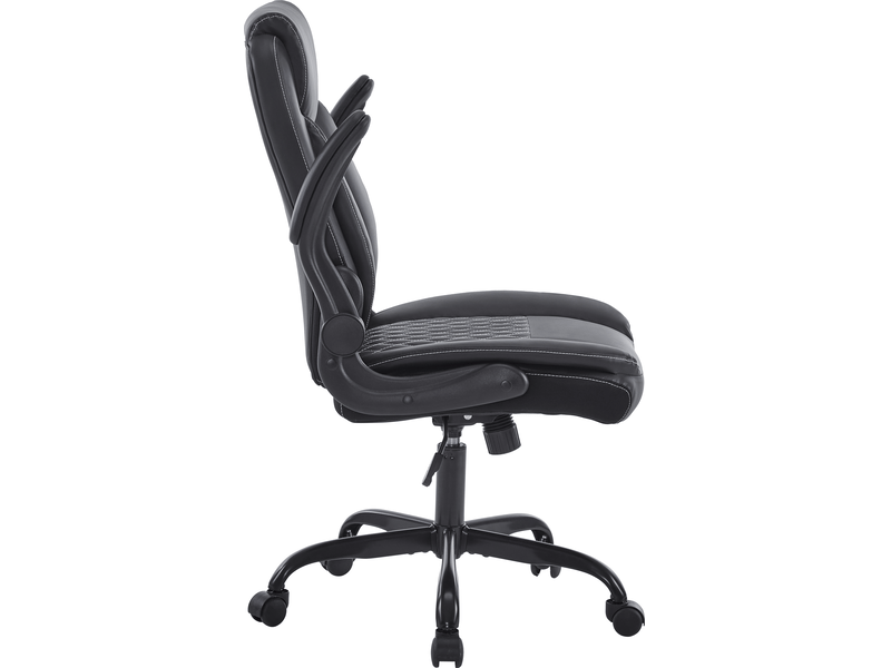  Chaise de bureau, 64x64x102 cm, roulettes, hauteur réglable, bicolore, poids 13,5 kg cao-W5589P514163-conf-NEW - Conforama B