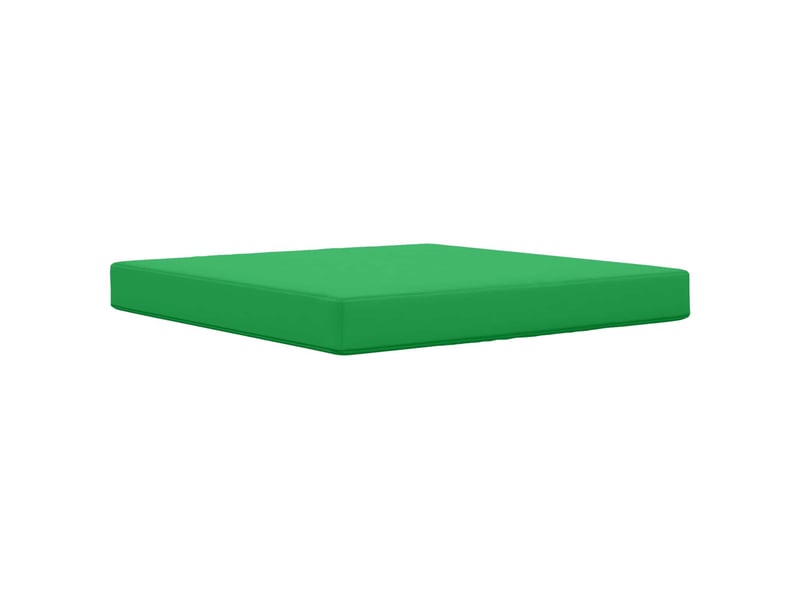  Coussin de canapé d'extérieur, coussin de chaise polyester vert 80 x 80 cm cf54192  - Conforama D