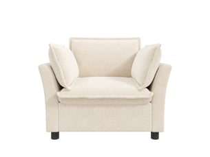 Fauteuil fixe  <strong>DZMDIP</strong> Tissu beige