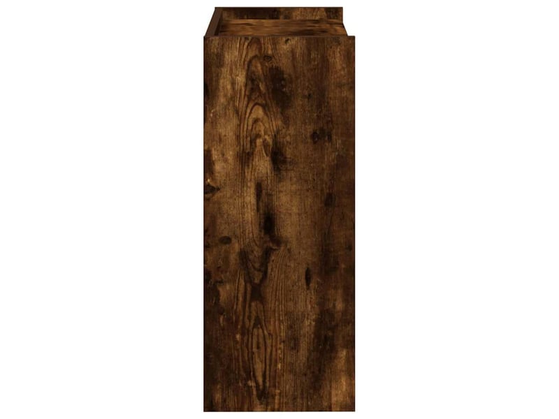  Meuble à chaussures, étagère à chaussures chêne fumé 60x25x62 cm bois d'ingénierie  - Conforama E