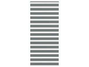 Store zèbre, store de fenêtre gris foncé largeur du tissu 90,9 cm polyester cf48636