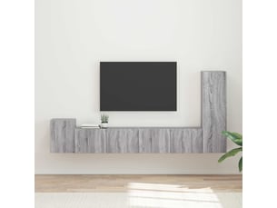Meuble tv coloris gris 30 cm <strong></strong>  <strong></strong>