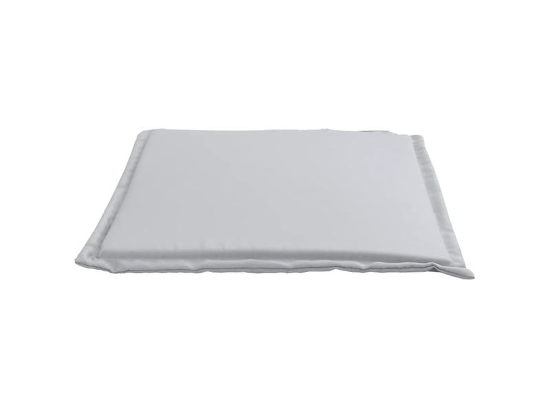  Lot de 4 coussins de siège de jardin gris clair 45x45x2cm carré cf60752  - Conforama E