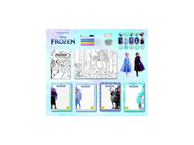  Sac a dos ecole dessin et coloriage nomade frozen avec crayons et pochoirs LIS1695897366952 - Conforama D