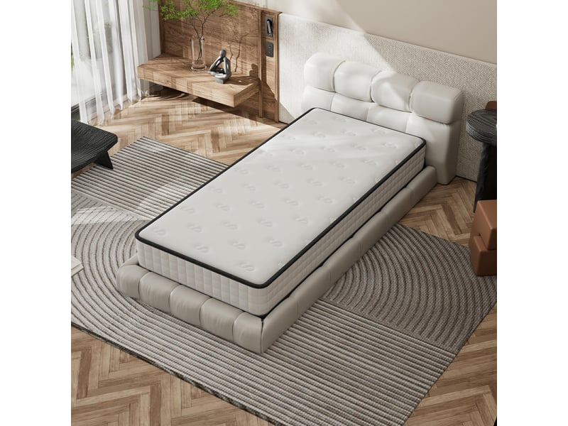  Matelas en mousse à mémoire de forme 90x190 cm, 25 cm épaisseur  - Conforama E