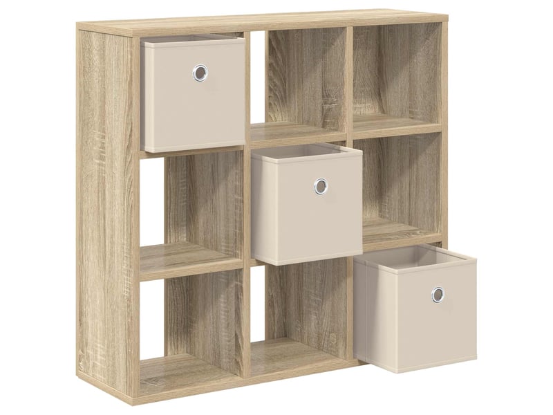  Buffet - bahut - meuble de rangement chêne sonoma 73,5 x 24 x 69,5 cm  - Conforama E