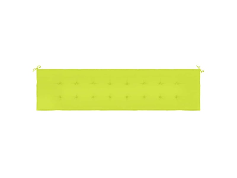  Coussin de banc de jardin, coussin d'assise vert brillant 200x50x3cm tissu oxford cf52871  - Conforama D