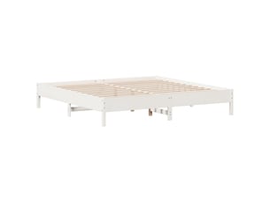 Lit 2 places 200x200 cm    coloris blanc
