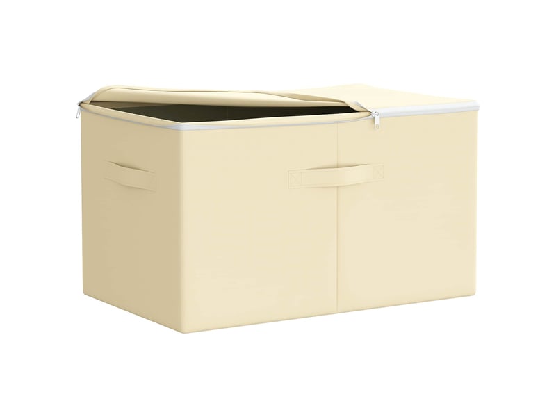 Boîte de rangement 6 pcs tissu intissé 55x35x32 cm 61,6 l shl37055 - Conforama C