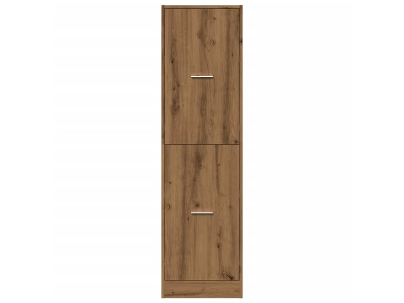  Meuble de rangement, armoire d'apothicaire chêne artisanal bois d'ingénierie shl7558  - Conforama E